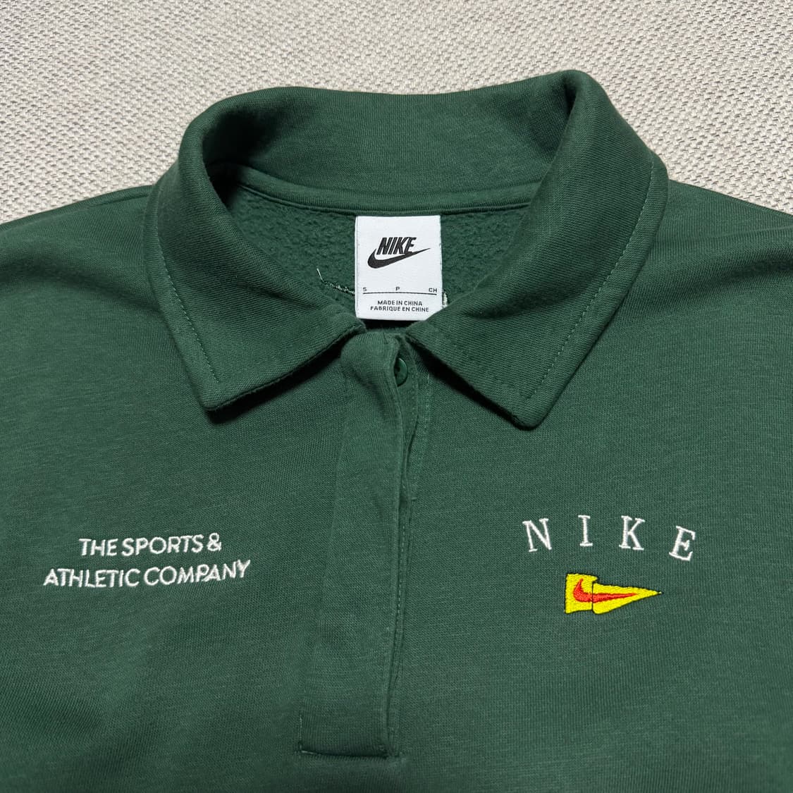 나이키 크롭 카라 맨투맨 상품이미지2