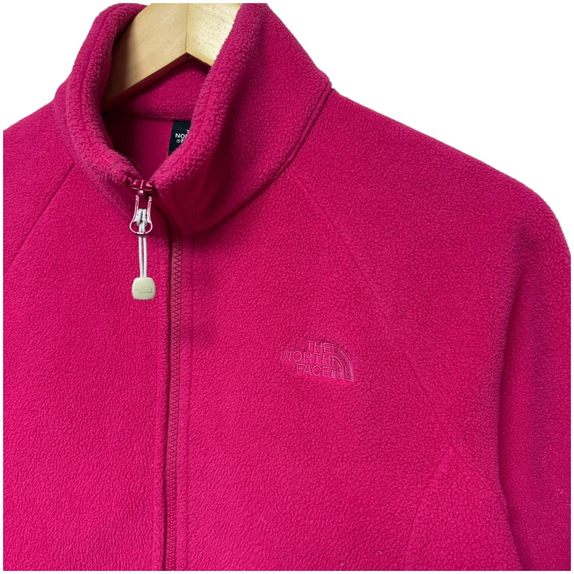 3782 노스페이스 핫핑크 플리스 후리스 집업 자켓 상품이미지2