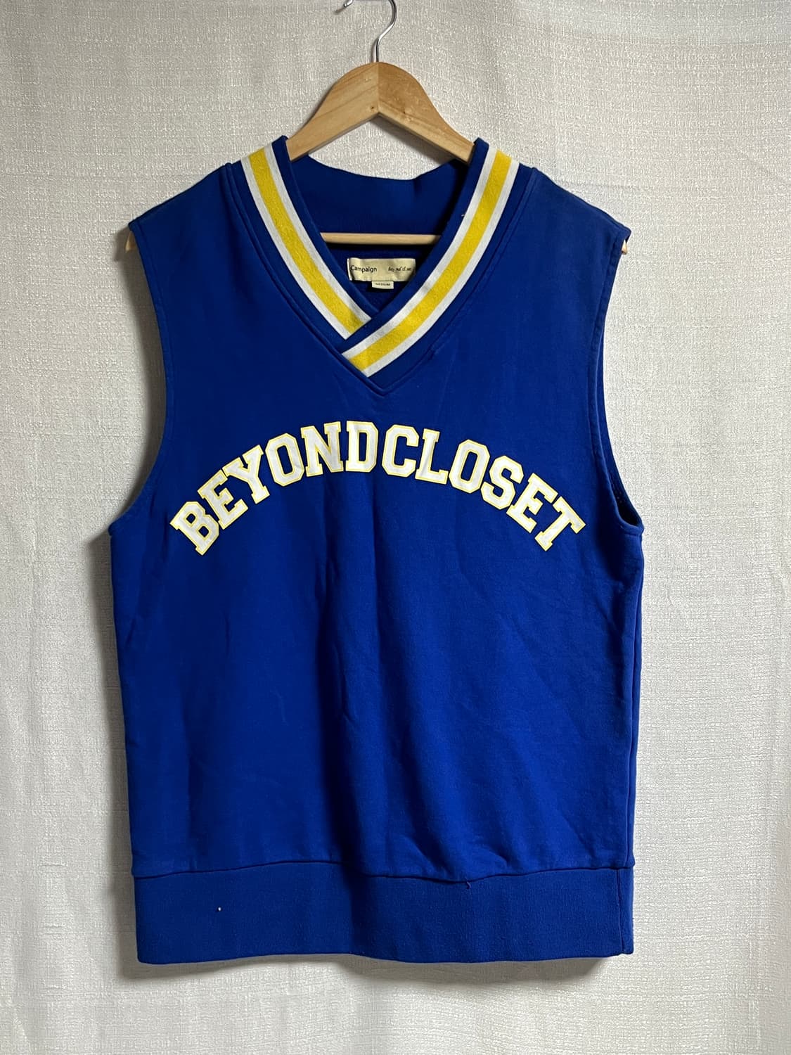 공용 비욘드 클로젯 니트 조끼 베스트 M 상품이미지1