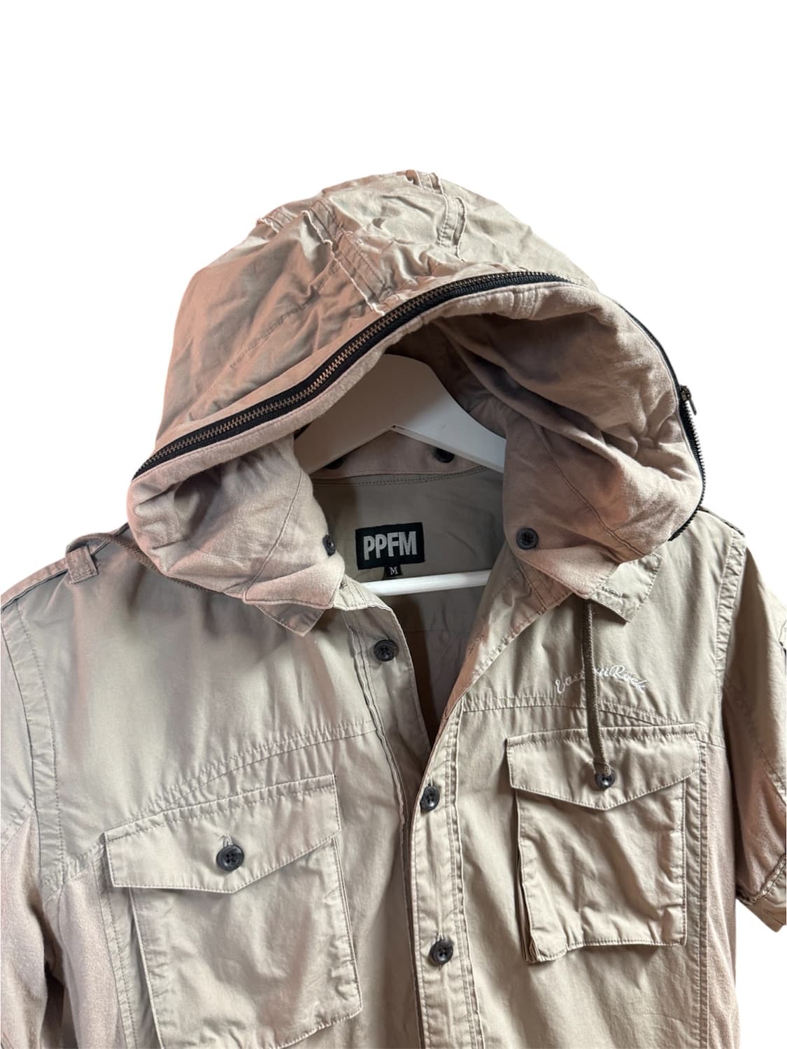 Ppfm 더블 후드 셔츠 상품이미지2