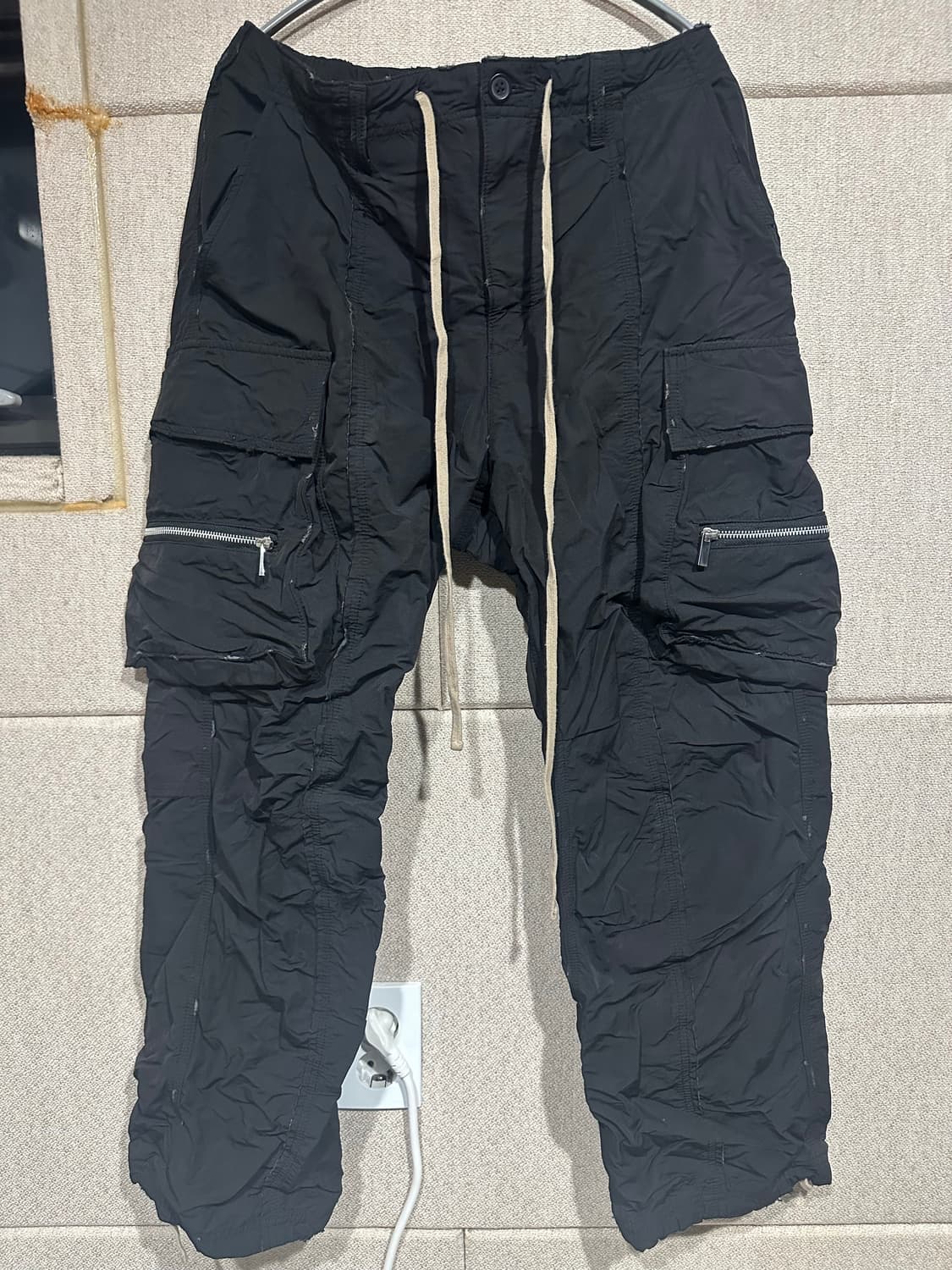 일본 빈티지 와이드 카고 팬츠 상품이미지1