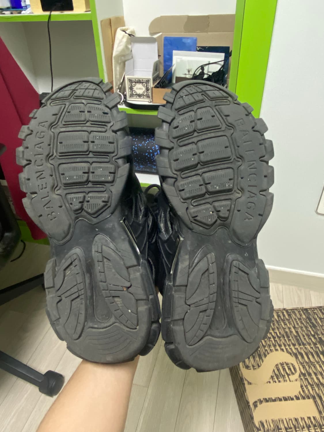 (42) 발렌시아가 트랙2 블랙 상품이미지4