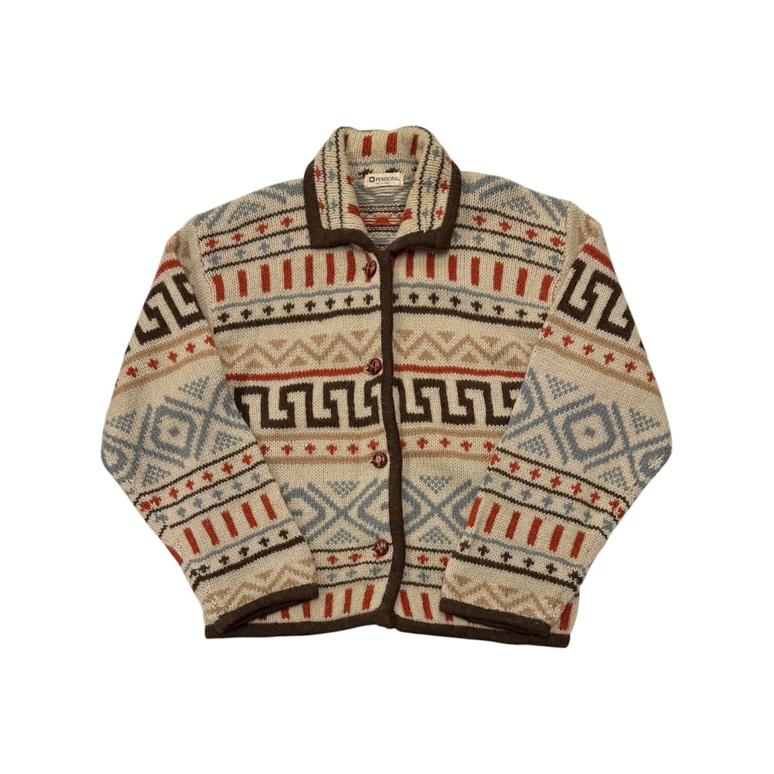 JPN ethnic pattern cardigan 상품이미지1