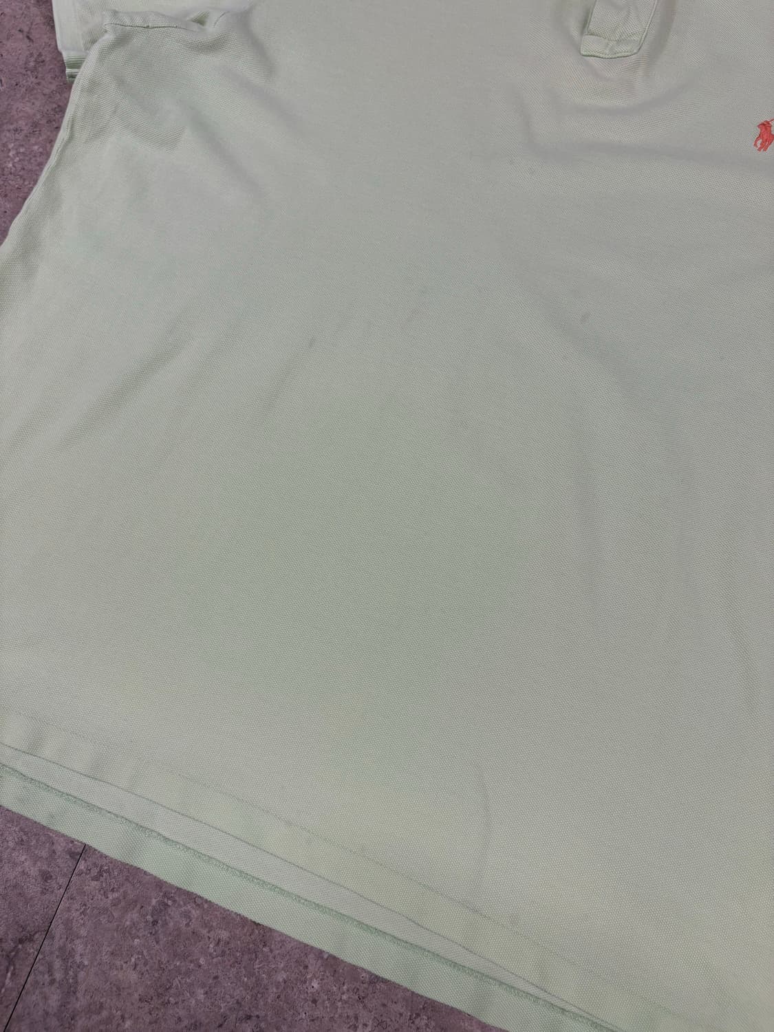 폴로 라임색 반팔 카라티 #csz317 상품이미지3