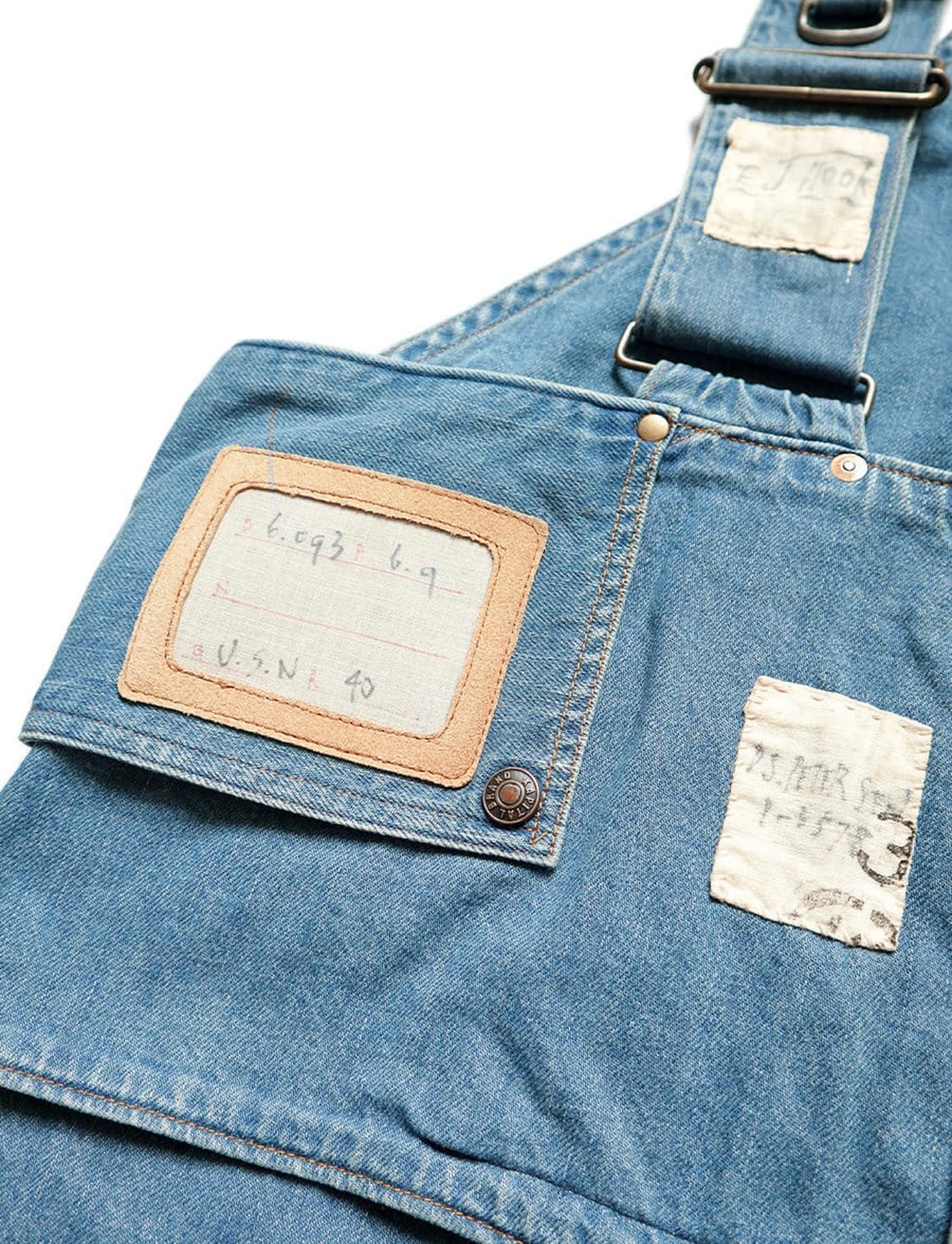 Kapital KOUNTRY 11.5oz 데님 피싱 베스트 Harbo 상품이미지4