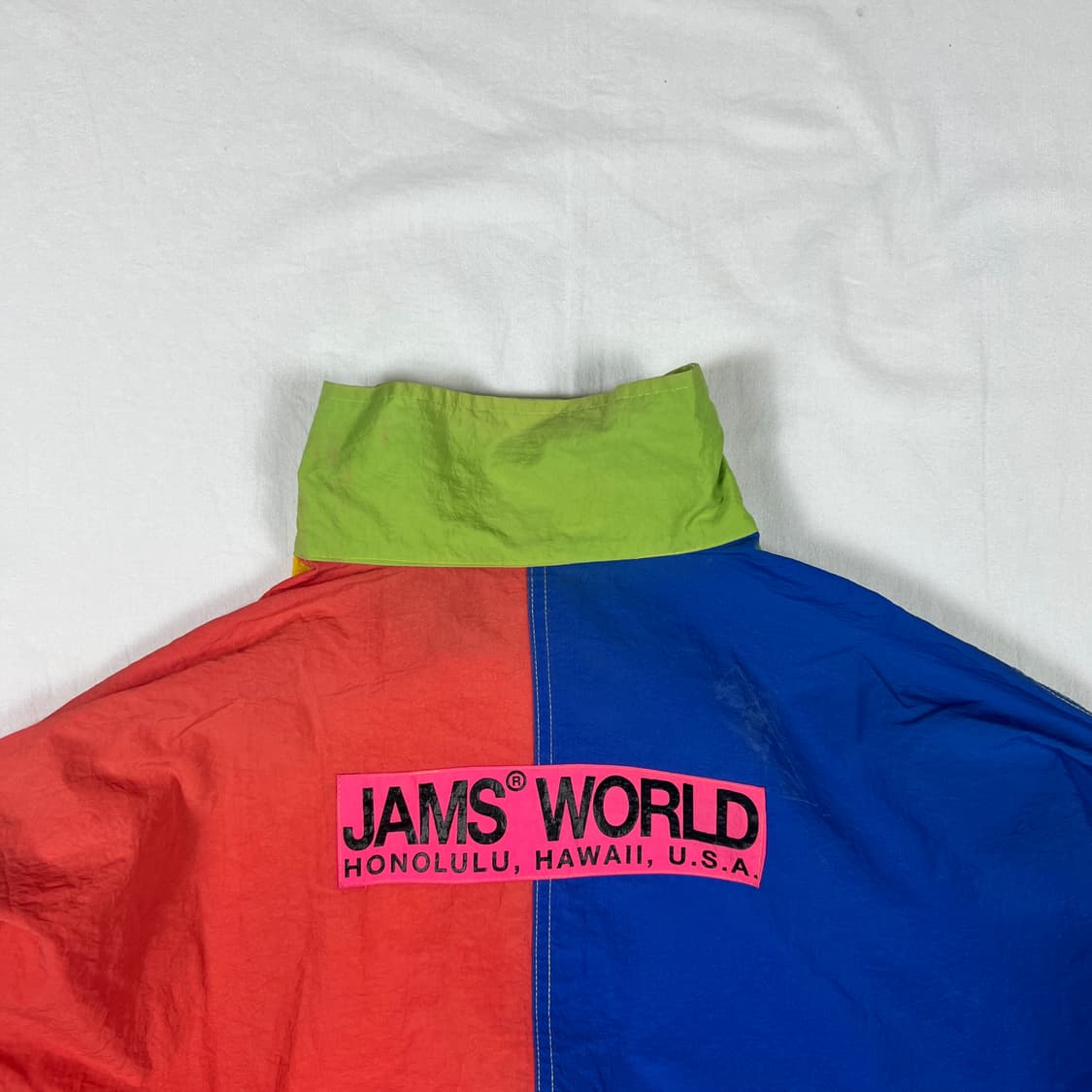 90’s 잼스월드 jams world 멀티컬러 올드스쿨 자켓 상품이미지7