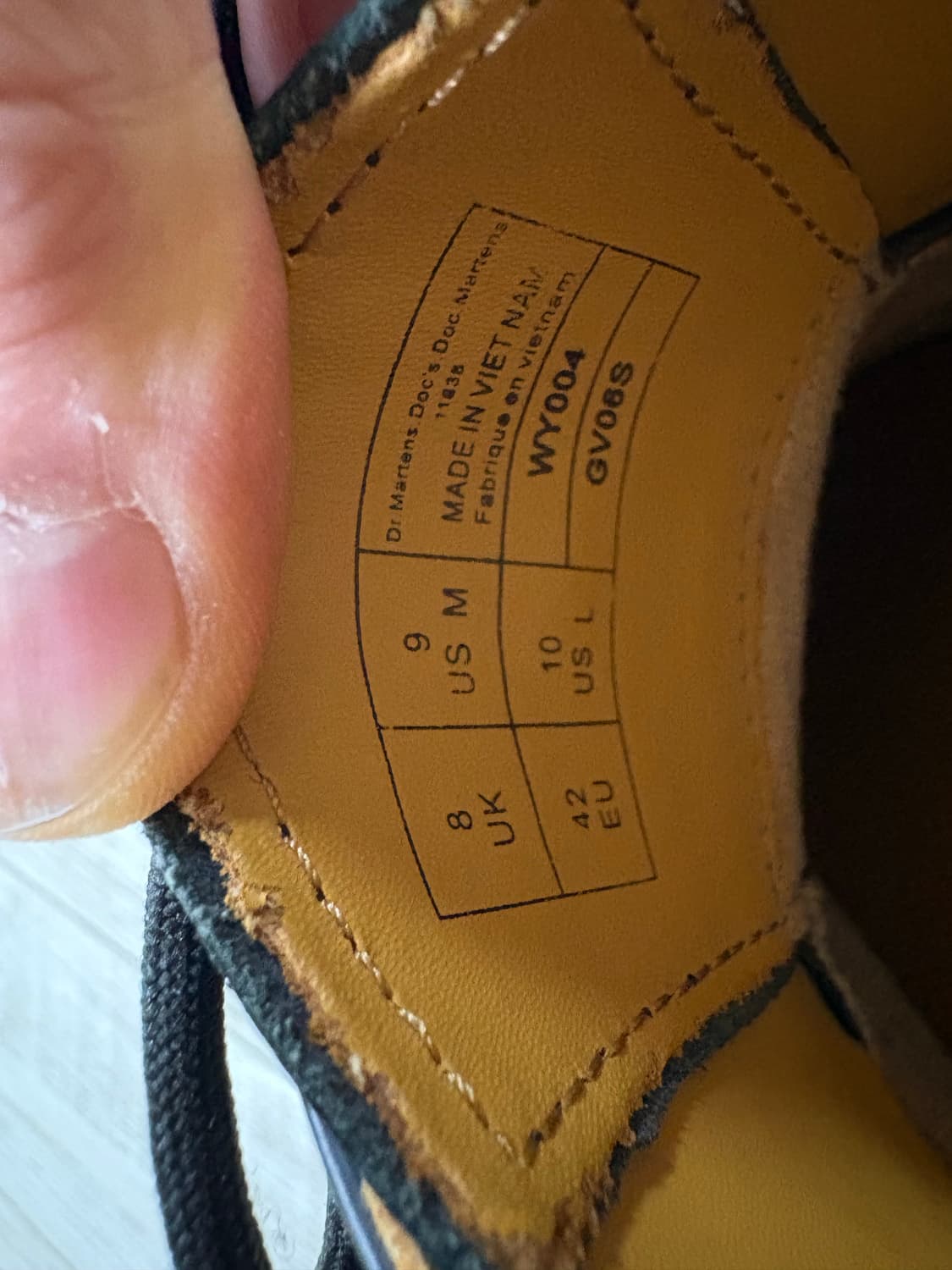 닥터마틴 1461 3홀 스무스 270 상품이미지7