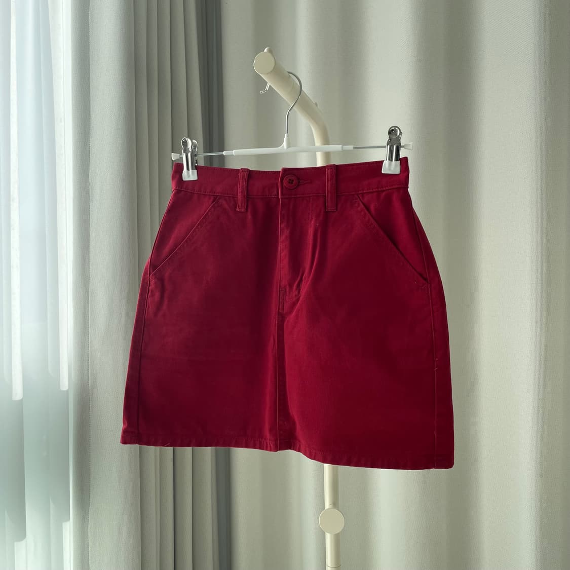 MSCHF 레드 미니스커트 상품이미지1