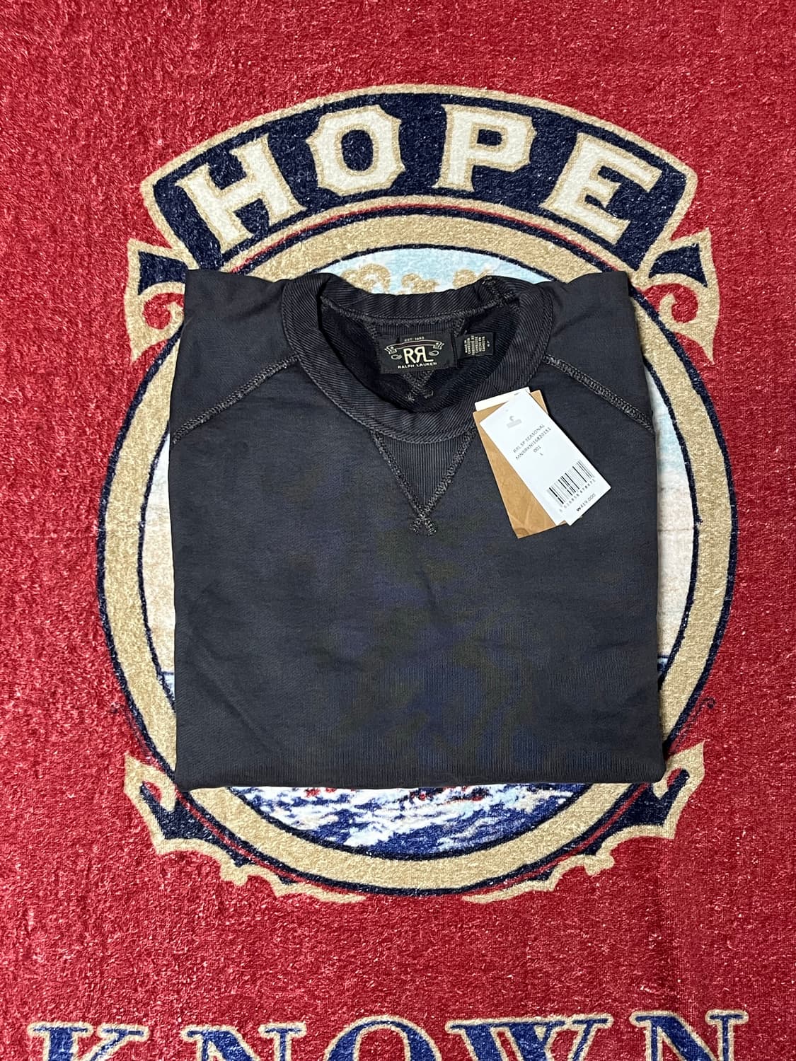 RRL 프렌치테리 크루넥 더블알엘 맨투맨 상품이미지1