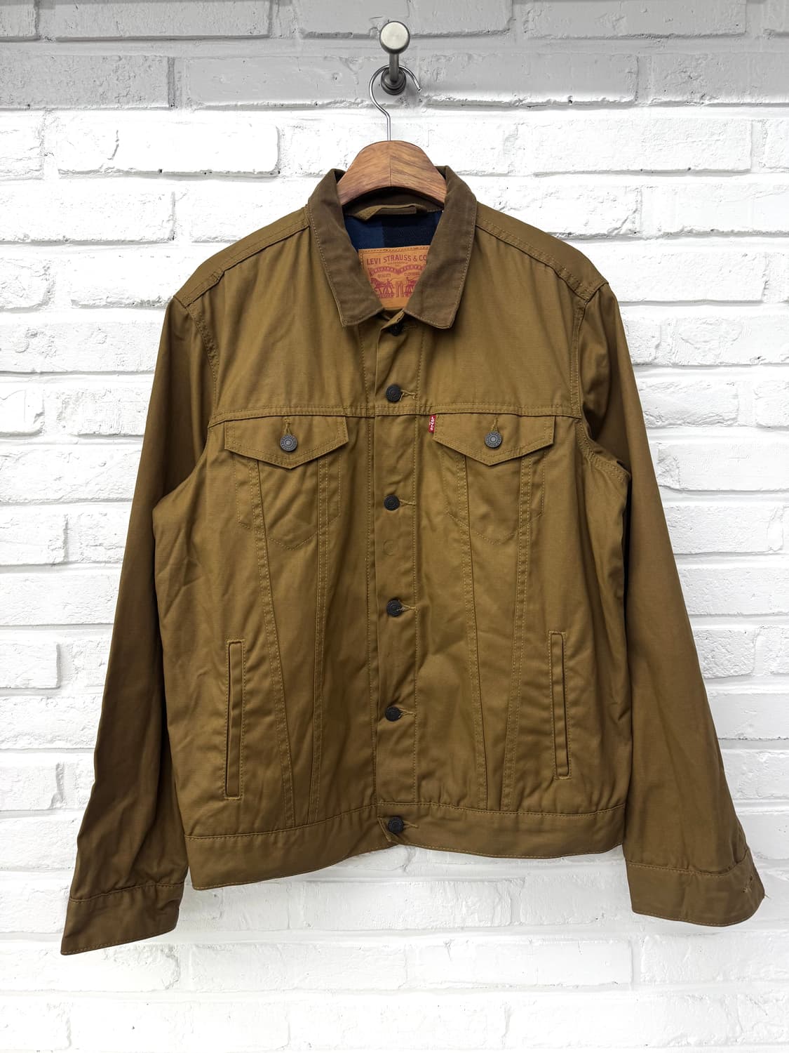 리바이스 브라운 트러커 자켓 상품이미지3