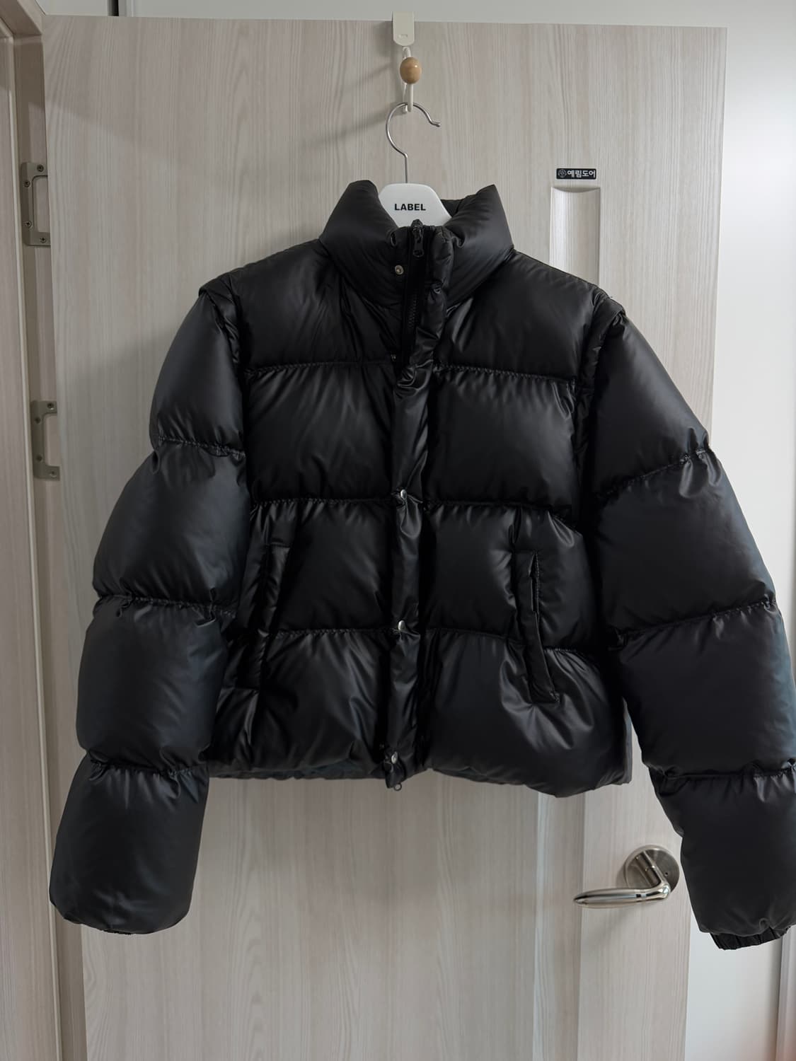 라벨아카이브 푸퍼 다운 자켓 상품이미지1