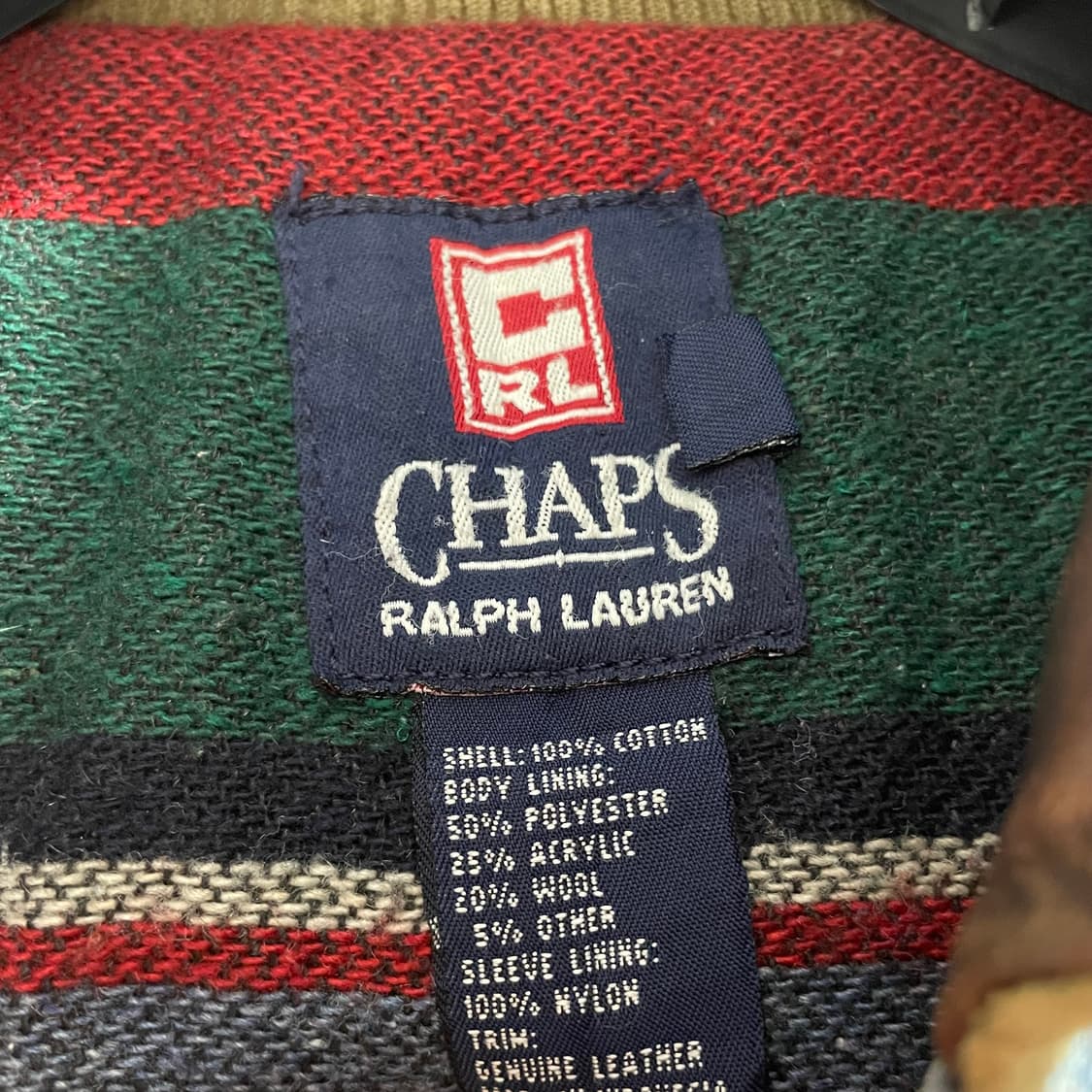chaps ralph lauren/ 블랑켓 라이너 데님 자켓/ M 상품이미지10