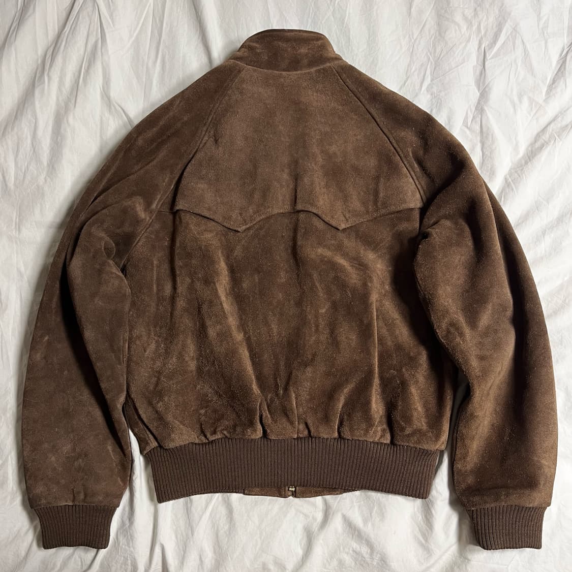 90s 폴로 컨트리 스웨이드 바라쿠다 헤링턴 자켓 상품이미지4