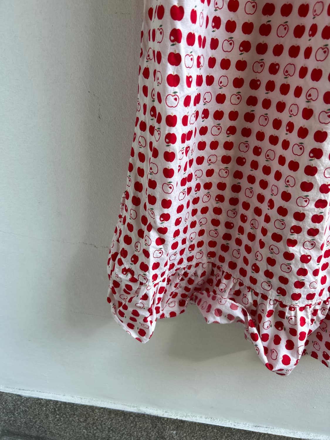 사과 잠옷 원피스  상품이미지5