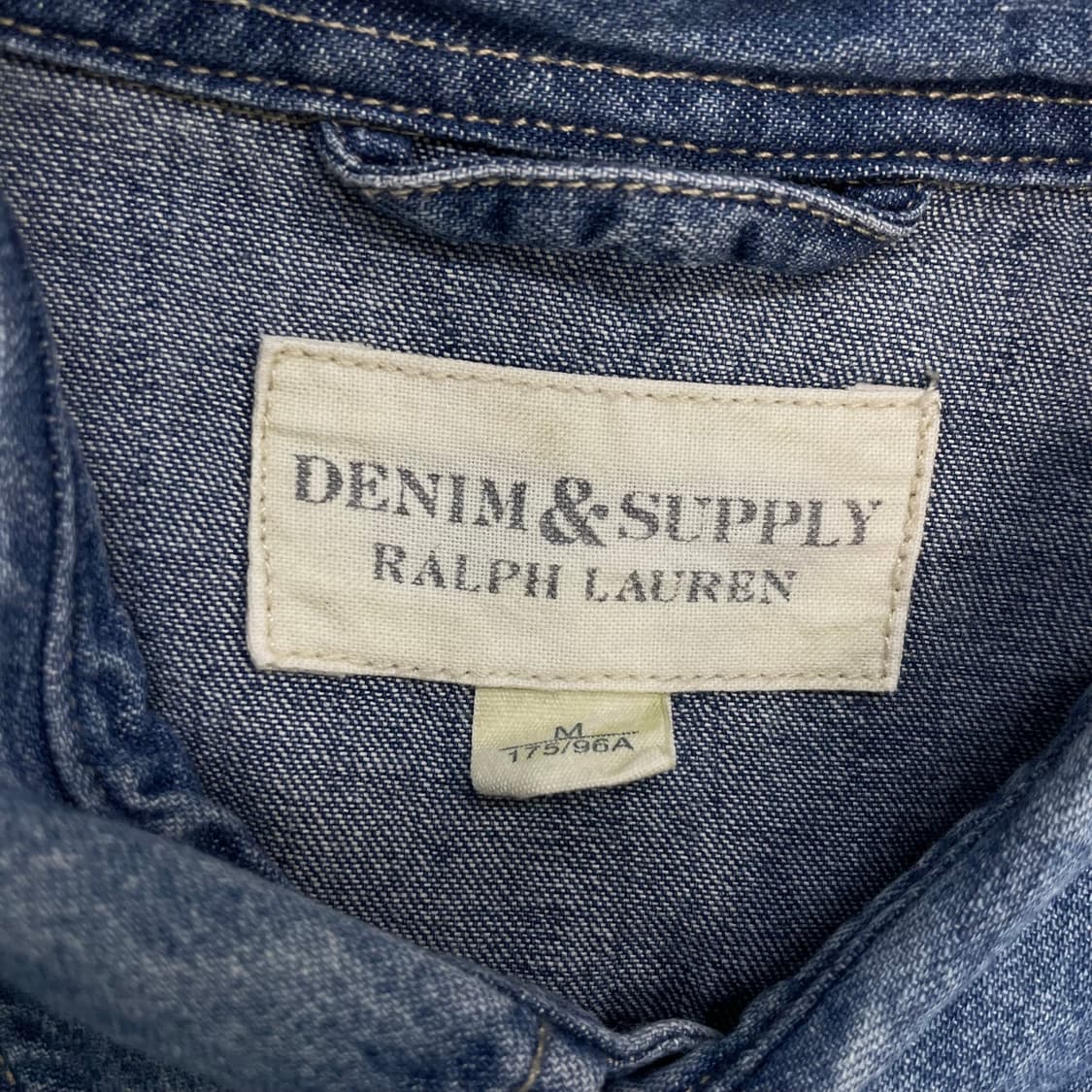 데님앤서플라이 랄프로렌 카모 데님 셔츠 상품이미지4