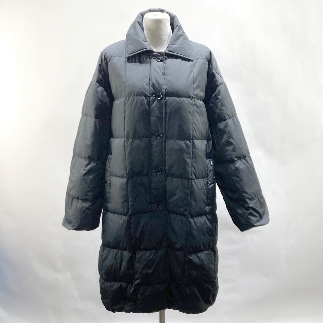 LEE 리 2022 여성 롱 라이트 다운코트 블랙 F  상품이미지1