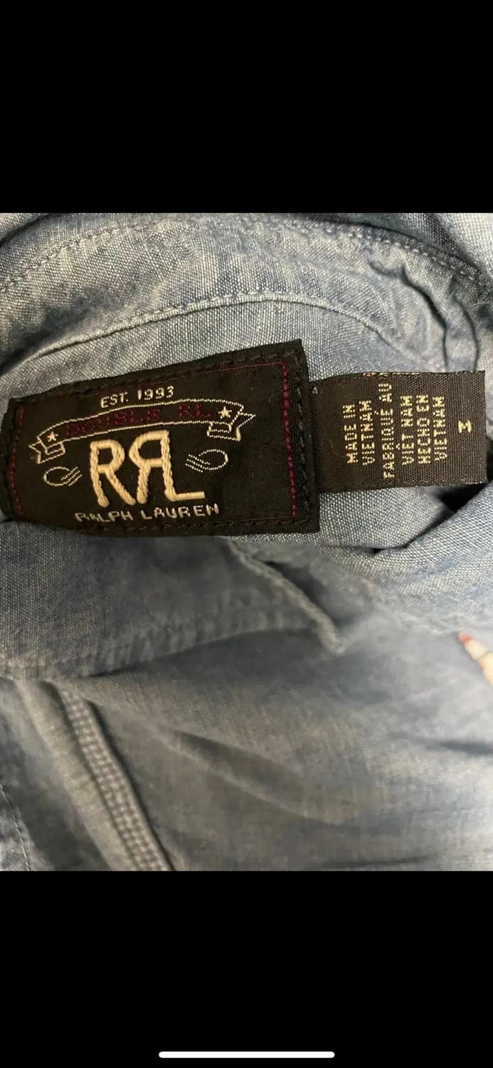 더블알엘 임브로이더 샴브레이 M 상품이미지3