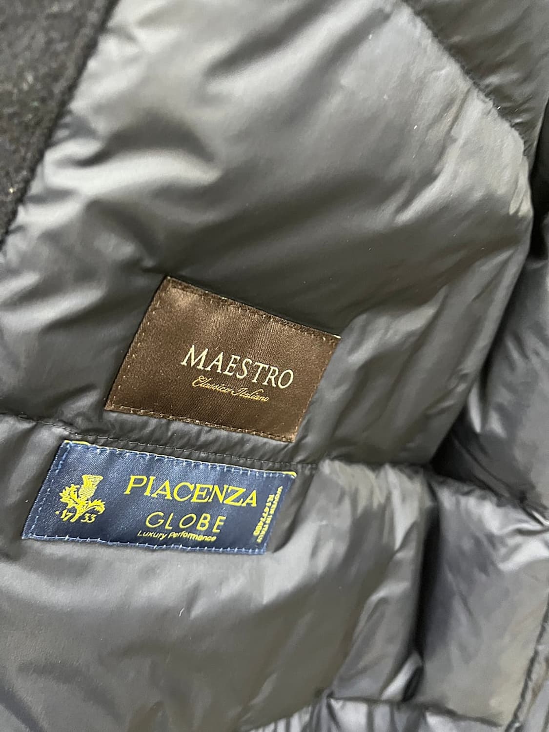 105) 마에스트로 밍크퍼 캐시미어 코트  상품이미지5