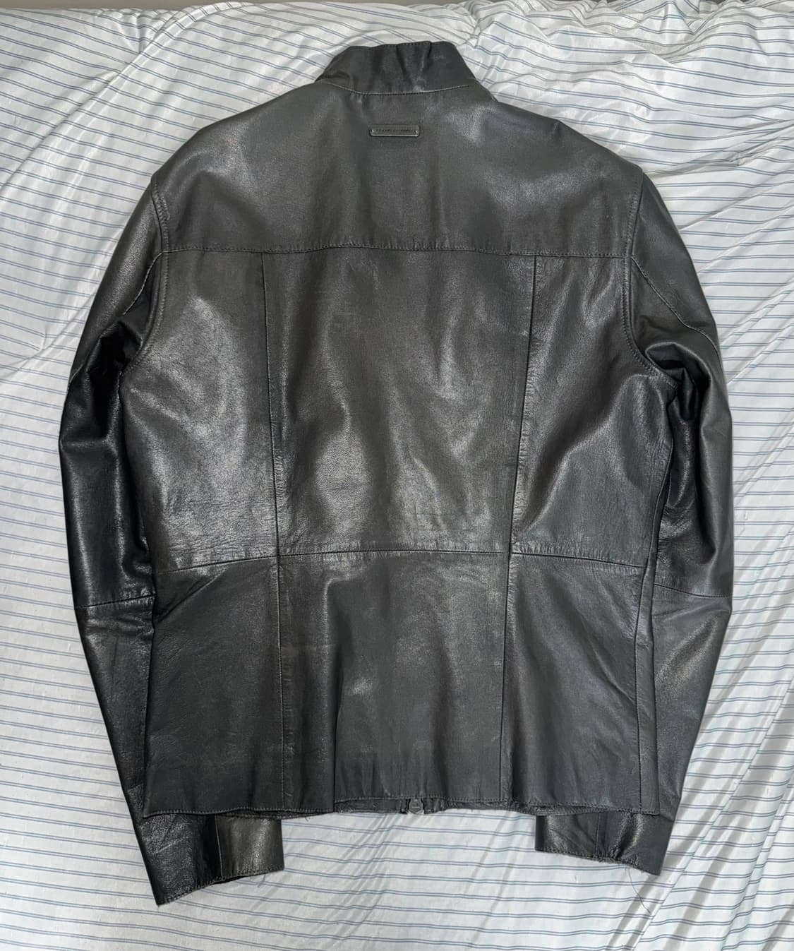 아르마니 익스체인지 고트레더 자켓 상품이미지2