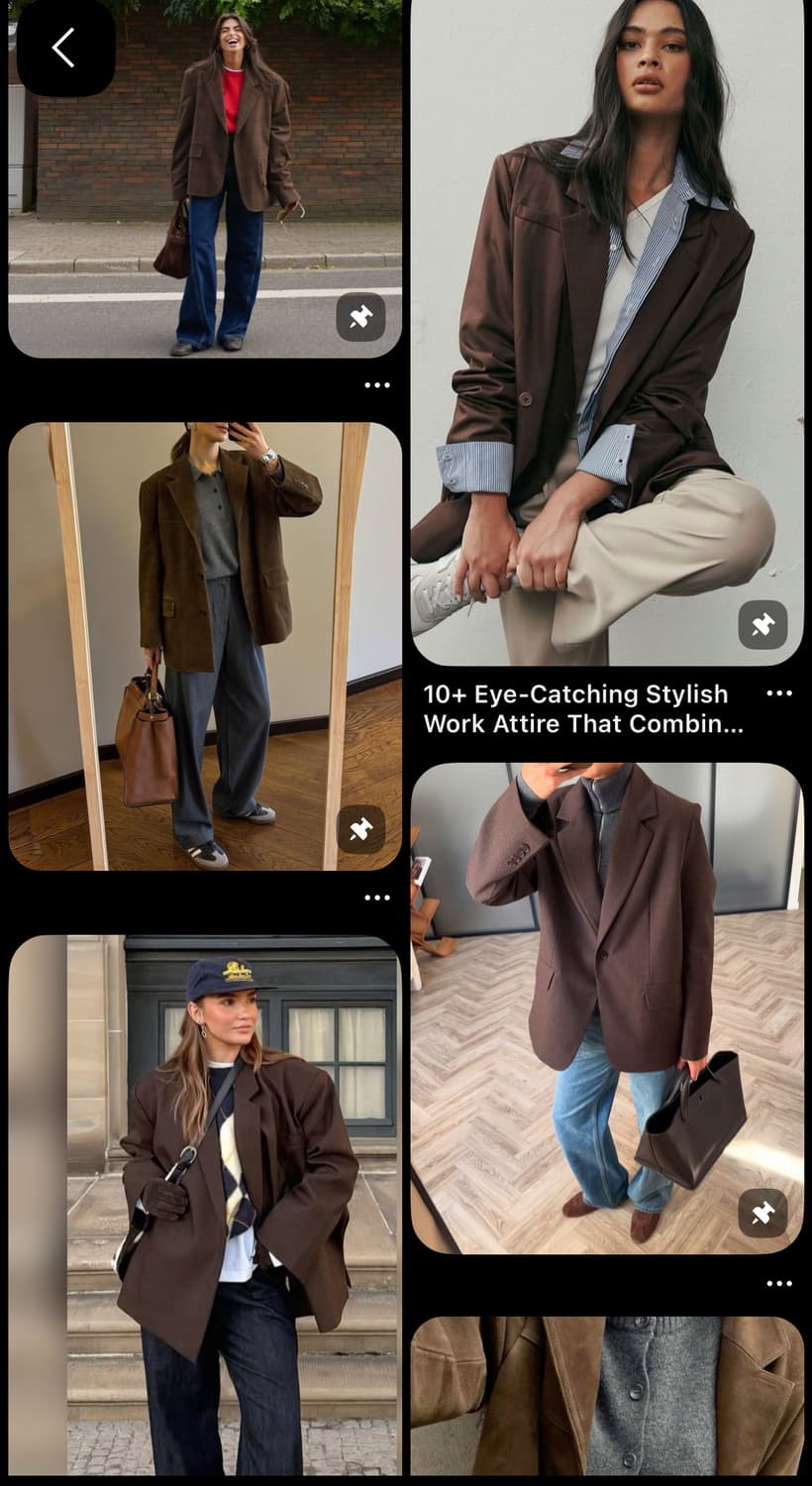 브라운 더블브레스트 명품 테일러 자켓 상품이미지10