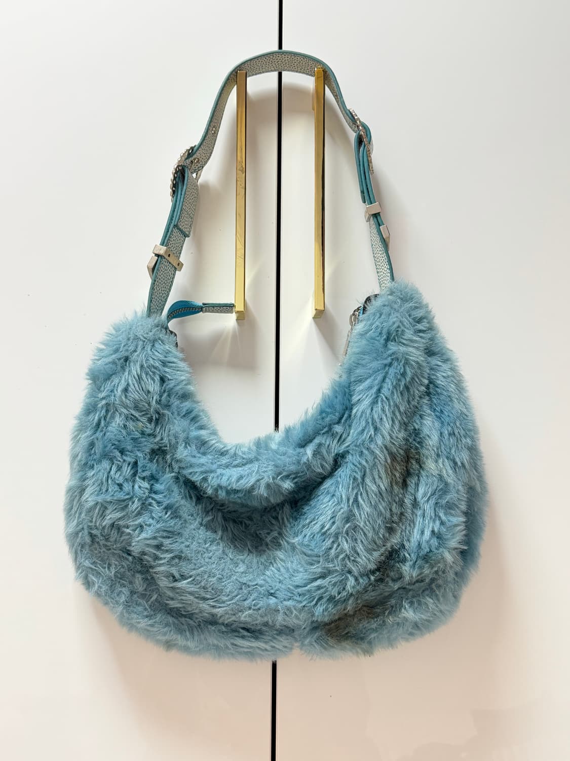 X-girl 퍼 숄더백 상품이미지2