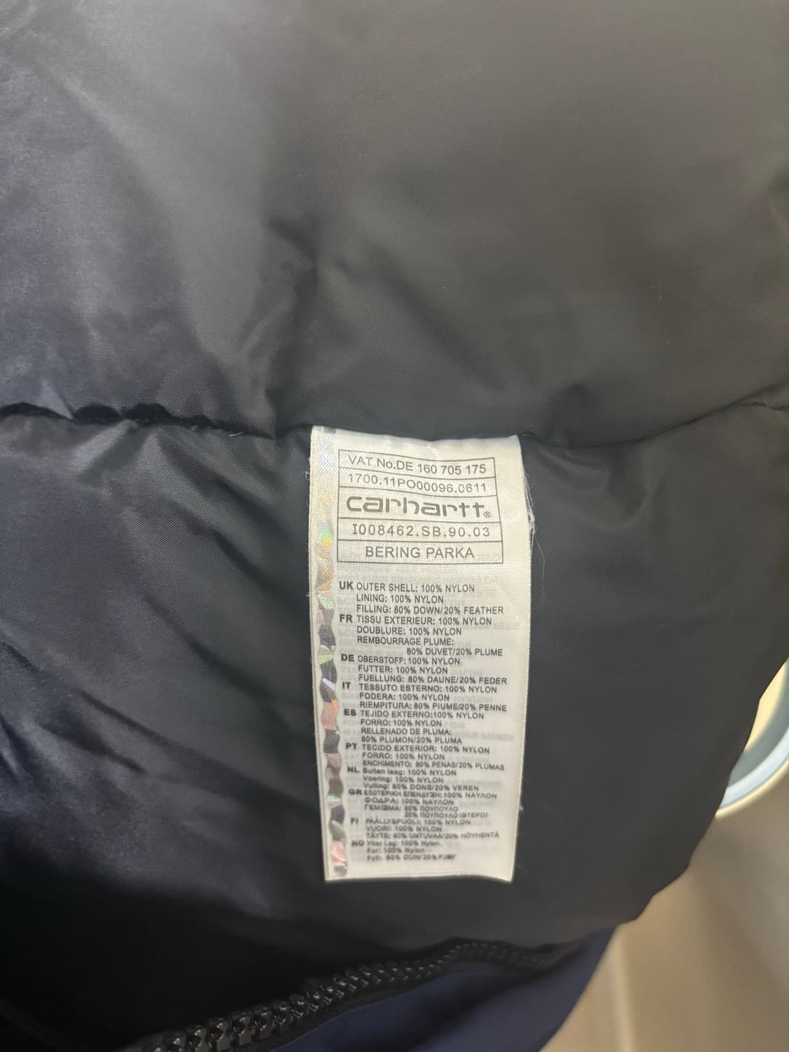 칼하트 베링 다운 파카 상품이미지6