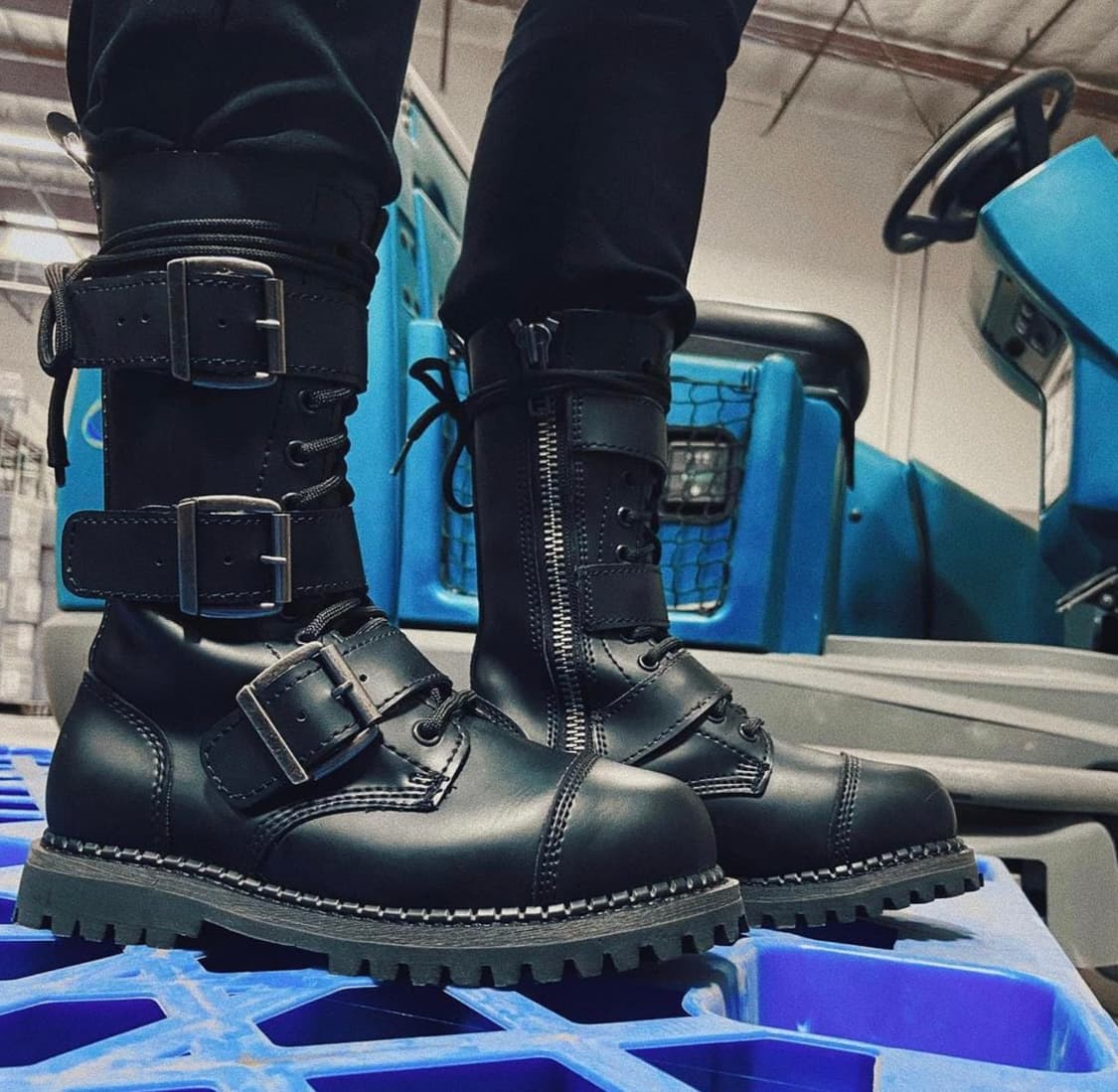 Demonia Riot 데모니아 라이엇 스트랩 부츠 상품이미지10