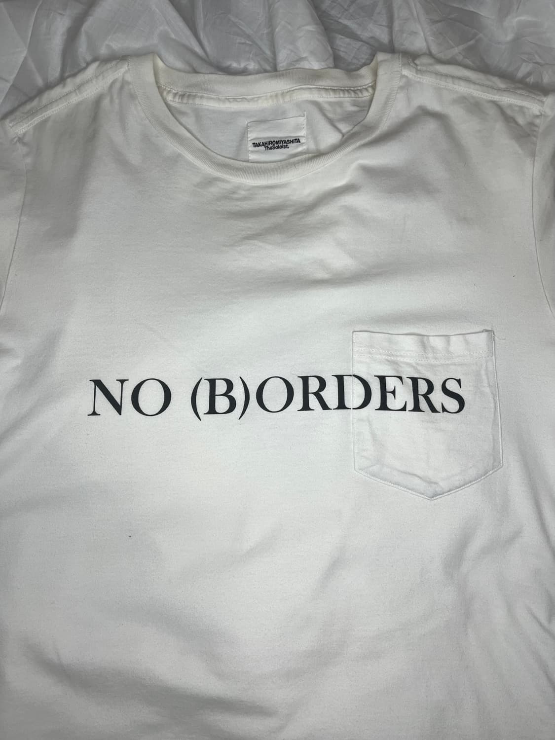 언더커버 x 타카히로미야시타 더 솔로이스트 노 보더스 티셔츠 상품이미지1