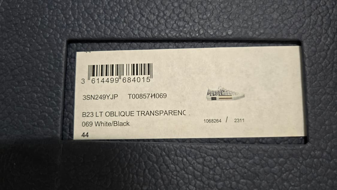 디올 오블리크 B23 로우 44사이즈(280) 상품이미지8