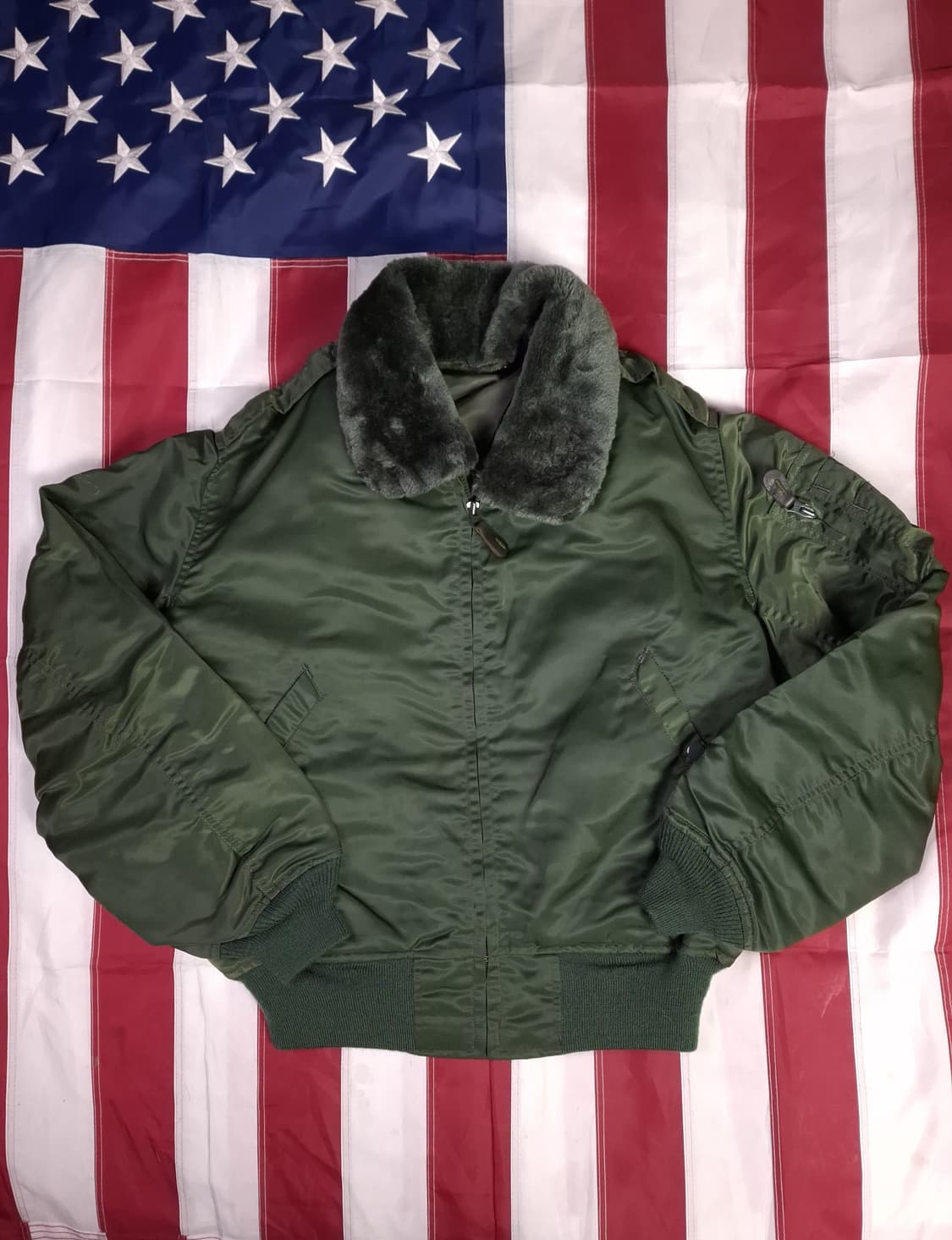 새제품 오리지날 서울의봄 80's 국군용 MA-1 항공점퍼 상품이미지1