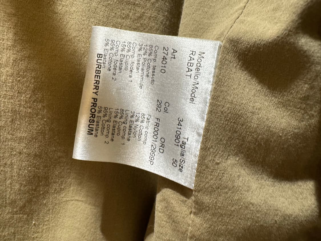 ss2001 Burberry Prorsum Tan Moto Jacket 상품이미지7