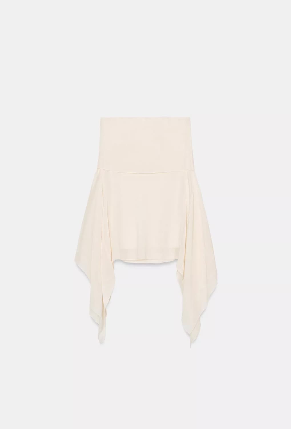 ZARA 플루이드 언밸런스 스커트 상품이미지1