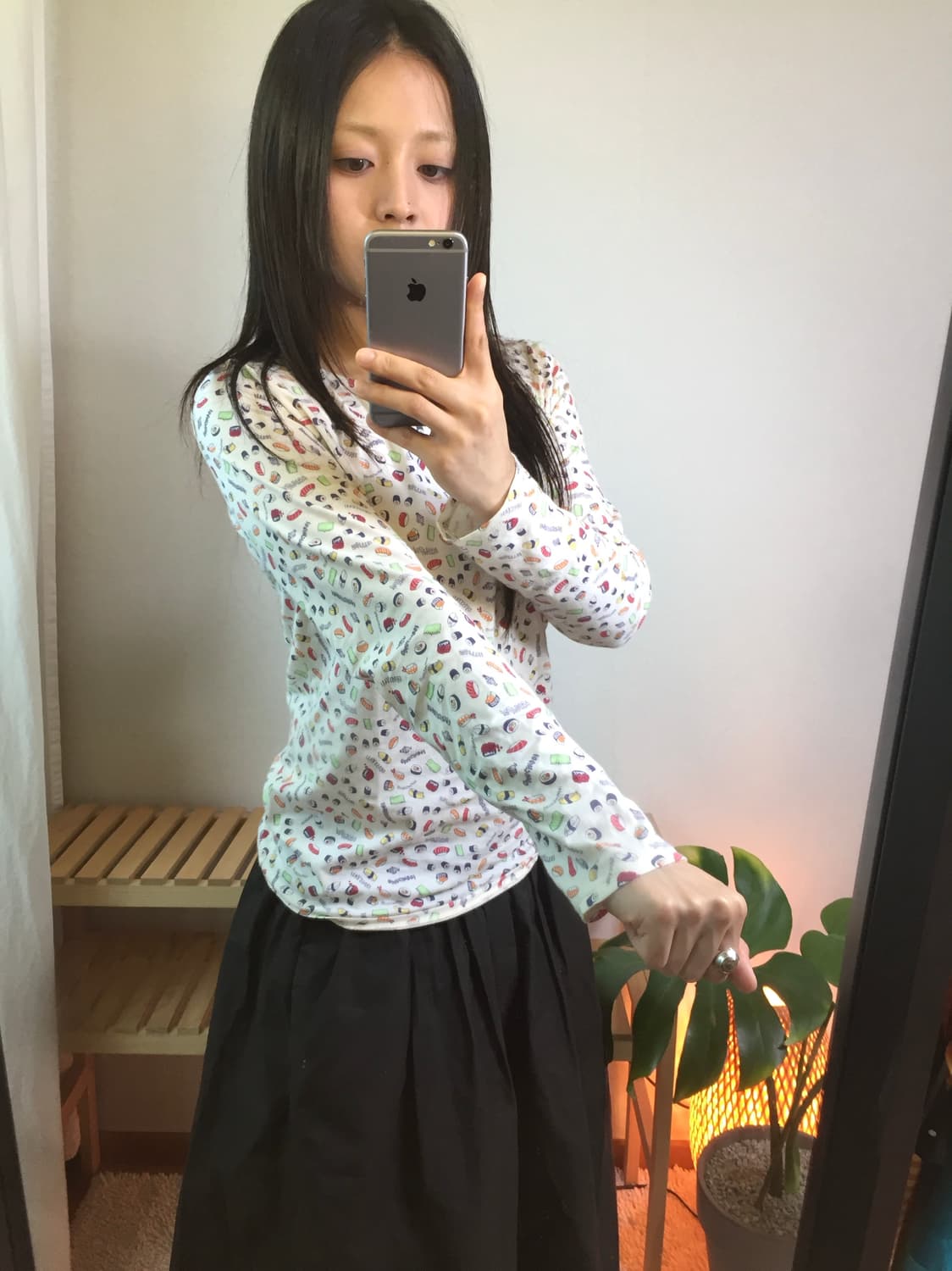 rough natural charm sushi long sleeve 상품이미지1