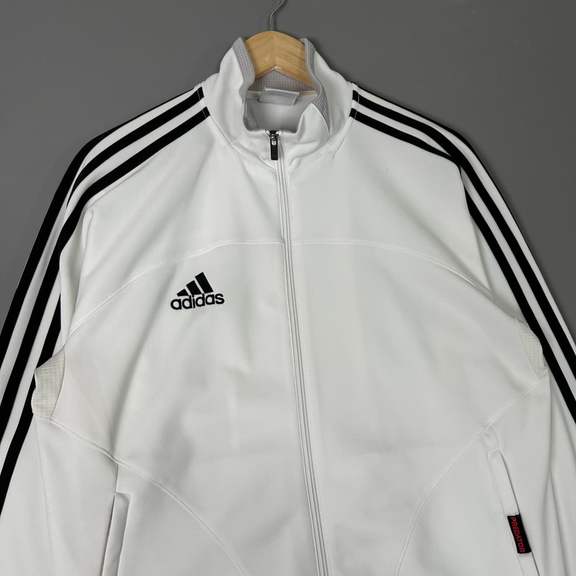 아디다스 로고 트랙탑 져지 화이트 105 [111705] 상품이미지4