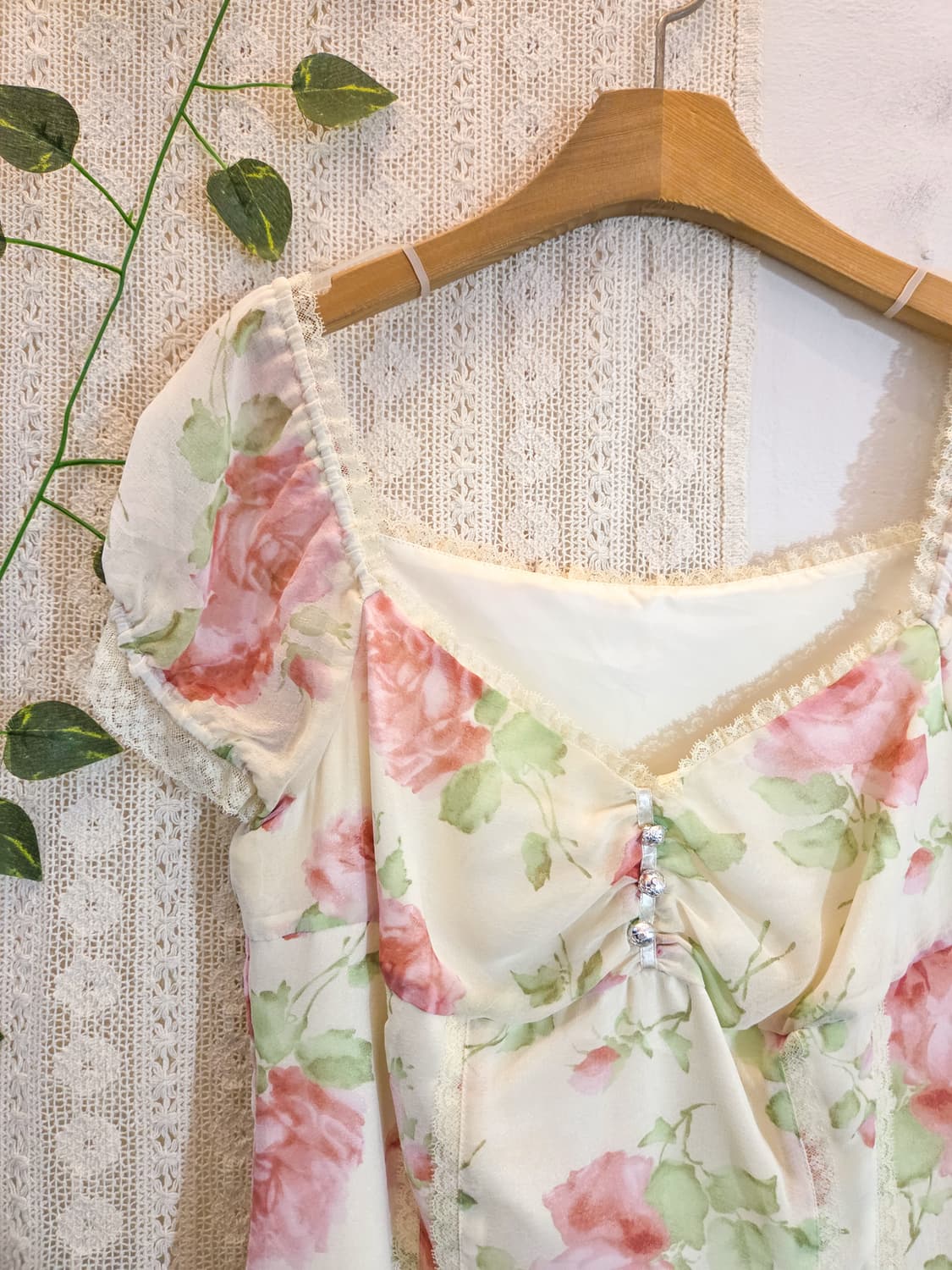 플라워 쉬폰 블라우스 상품이미지2