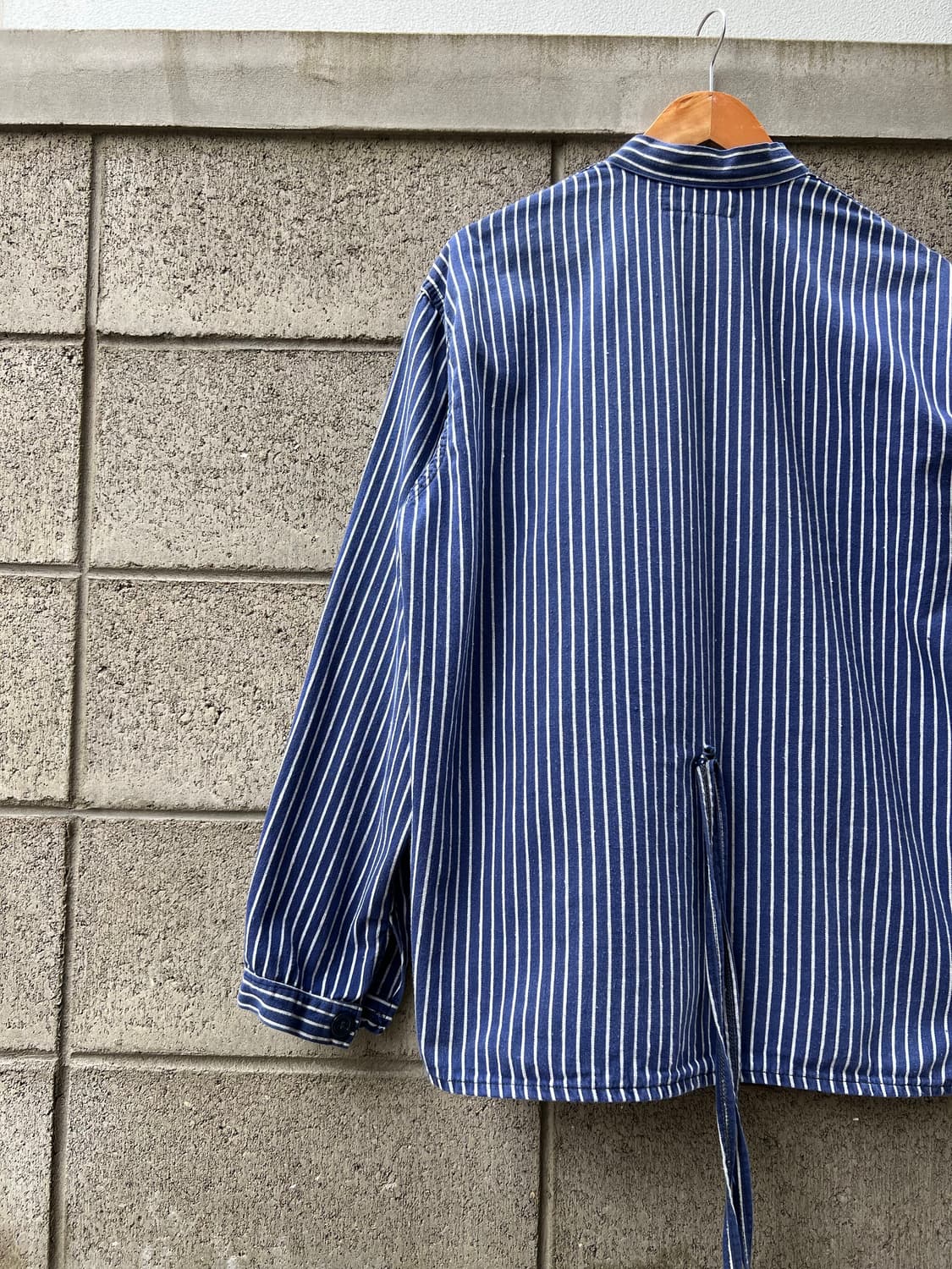 OLD EURO SPECIAL HICKORY 피셔맨셔츠 프렌치워크자켓 상품이미지9