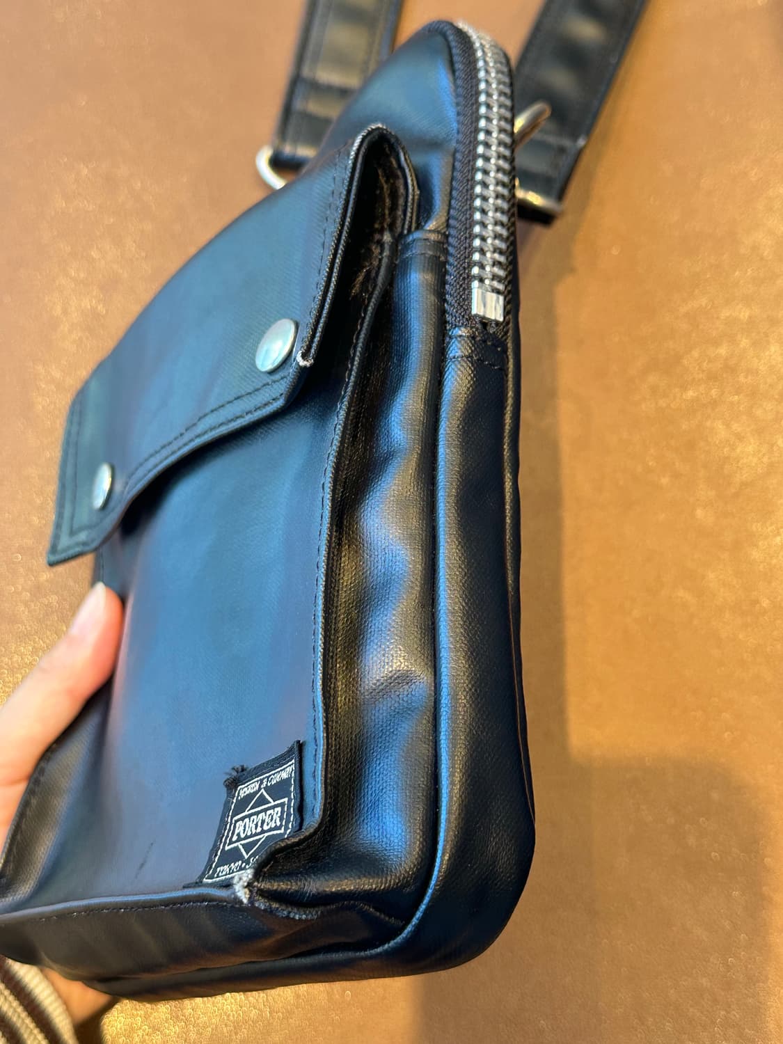 요시다 포터 프리스타일 크로스백 숄더백 S 블랙 상품이미지2