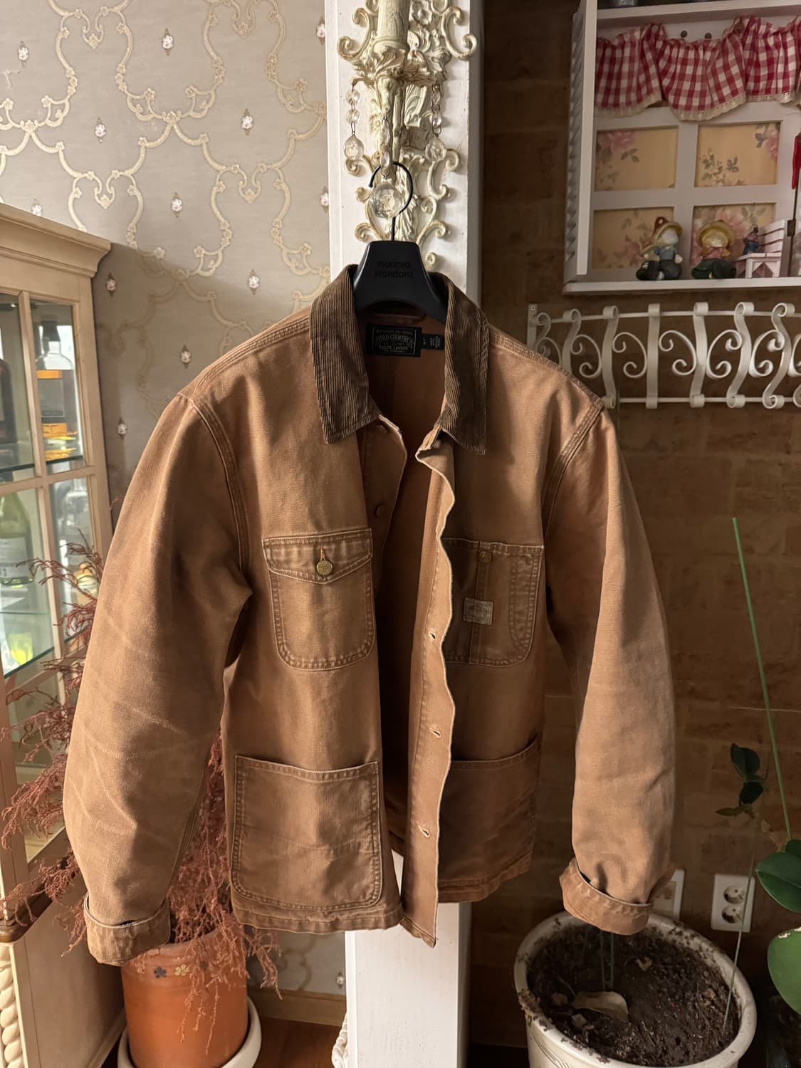 폴로 컨트리 캔버스 초어 자켓 베이지 상품이미지2