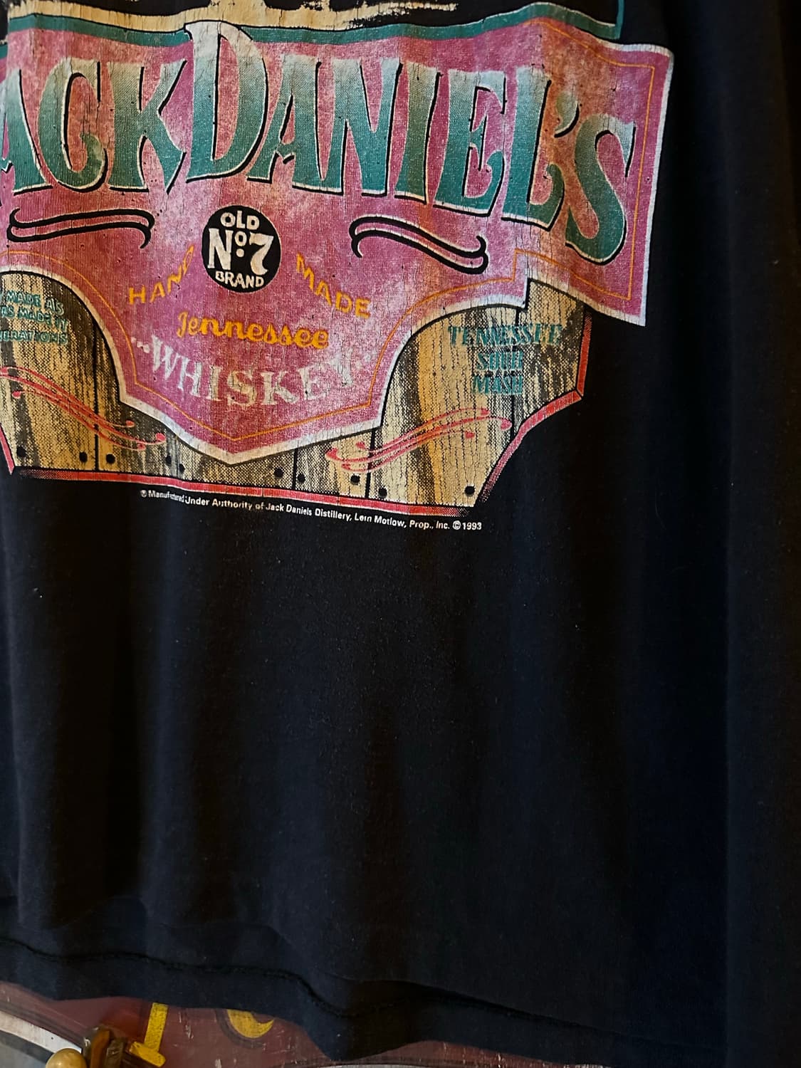 90s USA JACK DANIELS VINTAGE T SHIRT 상품이미지4