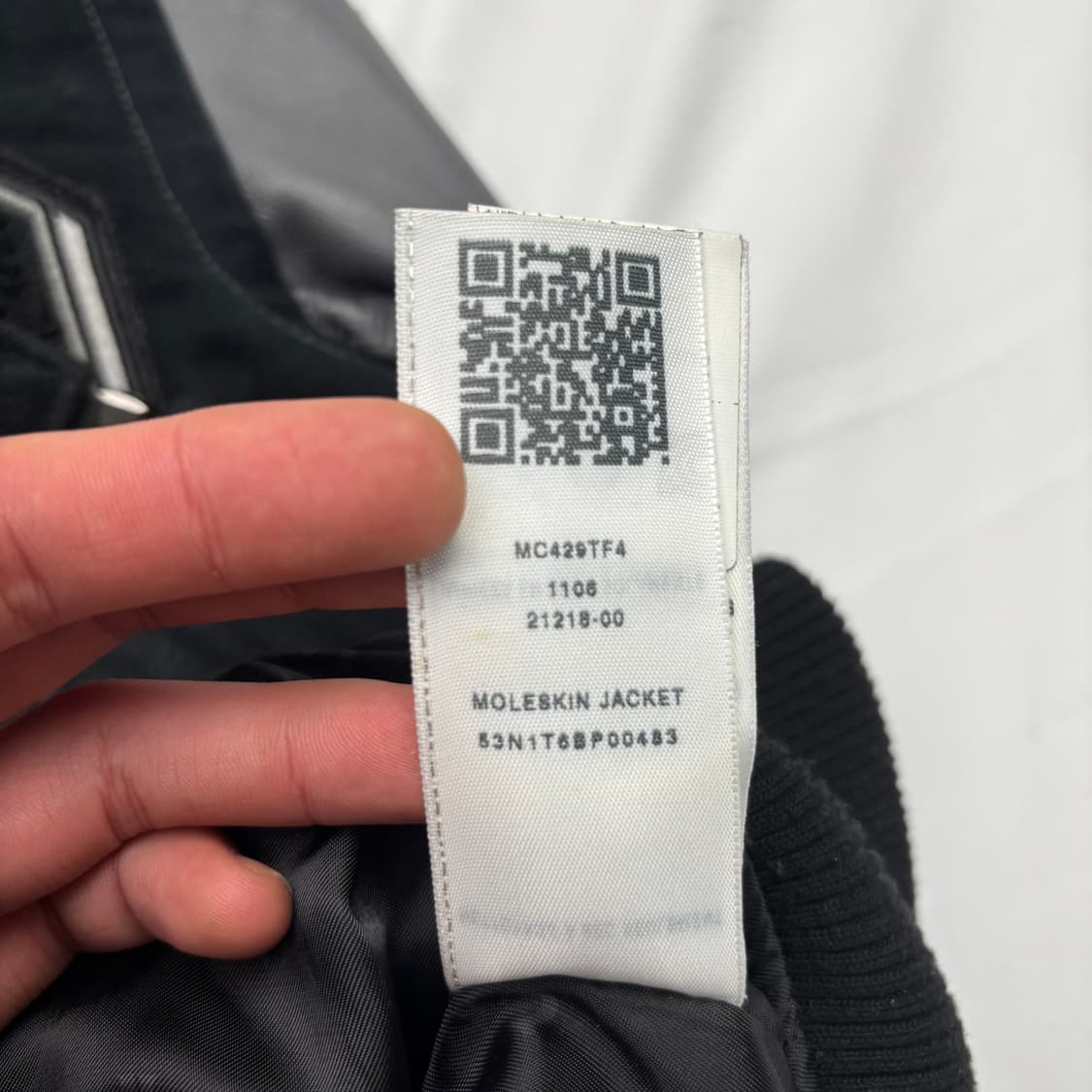 트루 릴리전 몰스킨 레더 바시티 자켓 S 상품이미지10