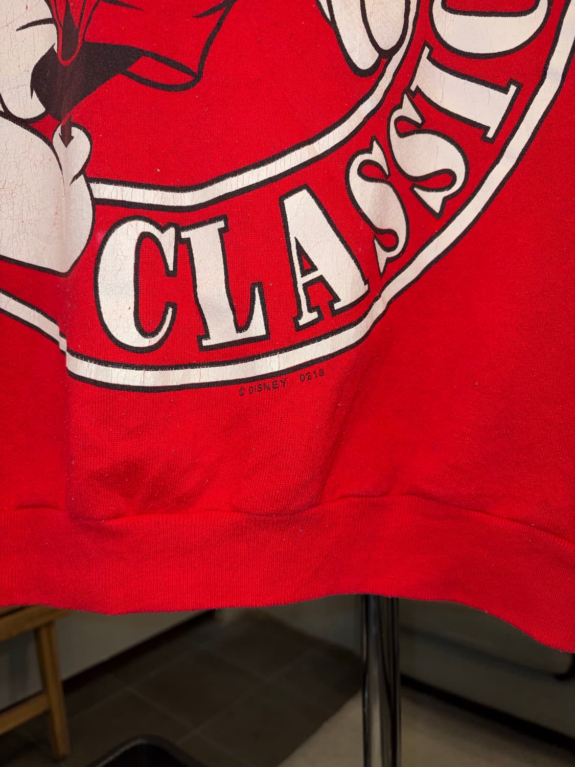 90’s Disney Mickey classic print sweat 상품이미지6