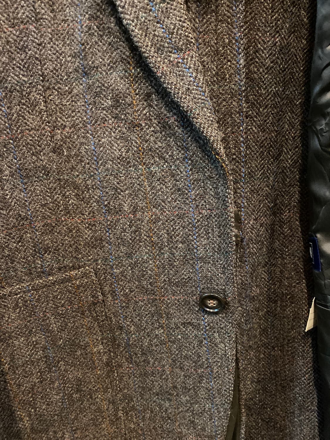 Japan vintage Goldoni 딥 브라운 자켓 L 상품이미지3
