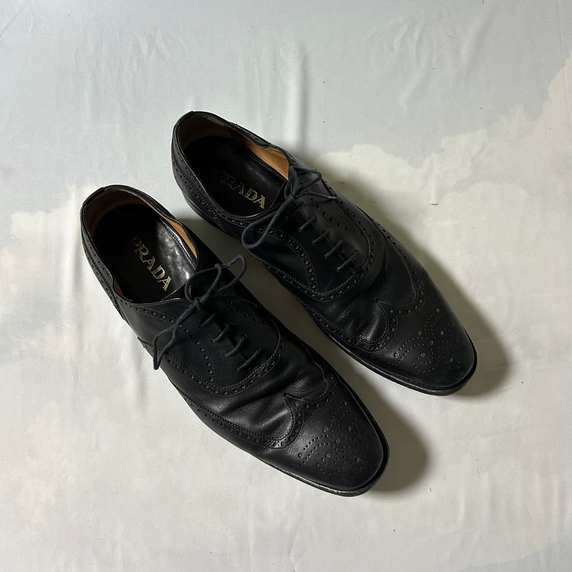 Prada wing tip derby shoes 상품이미지2