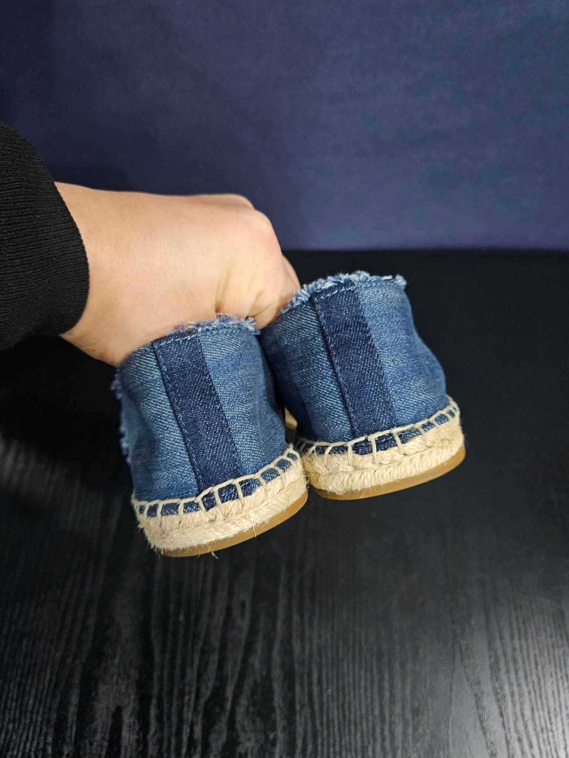 코치 에스파듀 블루 남성 발볼없는 260 슬립온  상품이미지8