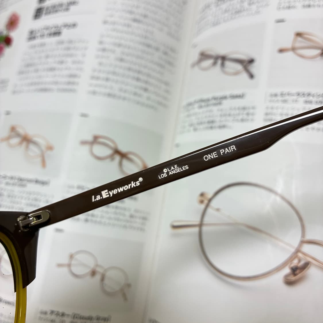 L.A. Eyeworks 엘에이 아이웍스 캣아이 안경 상품이미지5