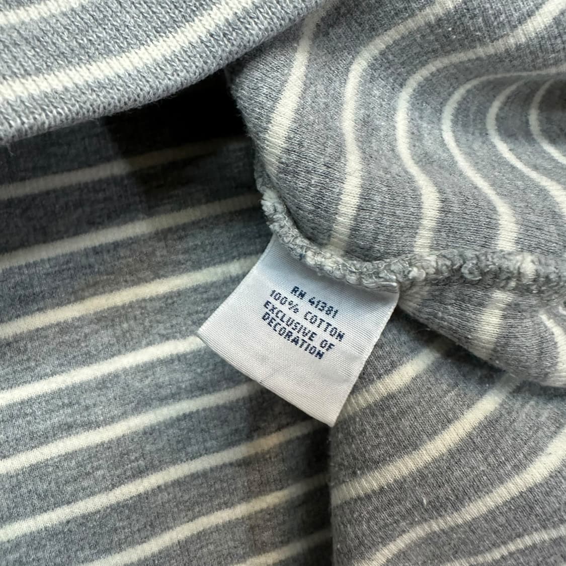 폴로랄프로렌 스트라이프 하프집업 맨투맨 상품이미지5