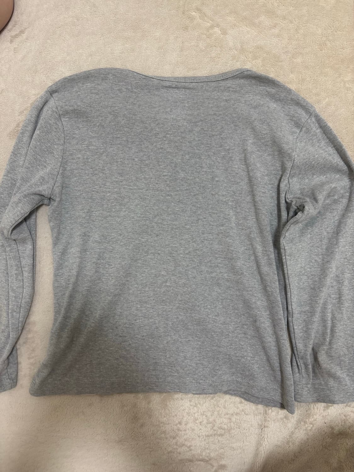 글로니 3/4 button fly tee 상품이미지4