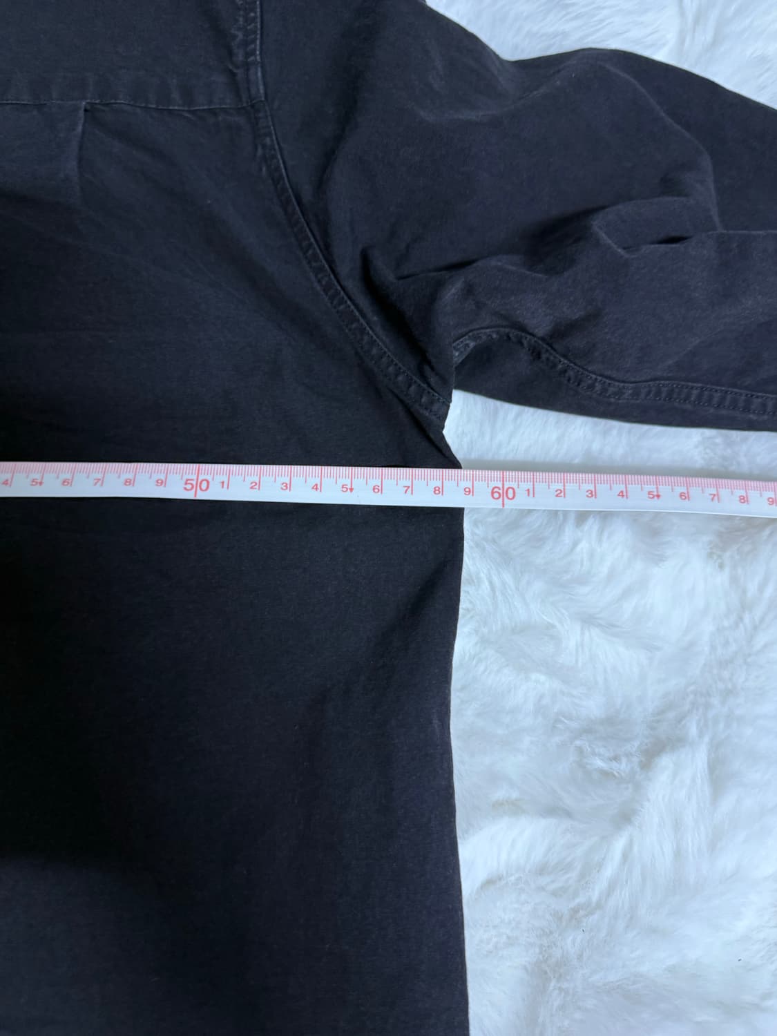 [M] mhl 마가렛호웰 셔츠 블랙 상품이미지5