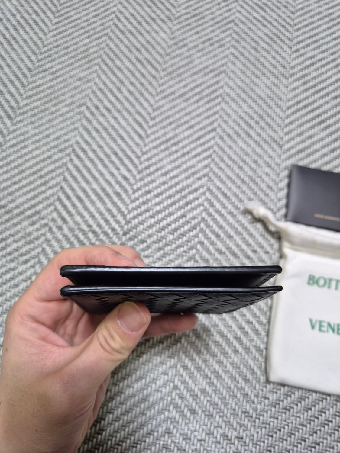 새상품급 보테가베네타 반지갑 인트레치아토 상품이미지9