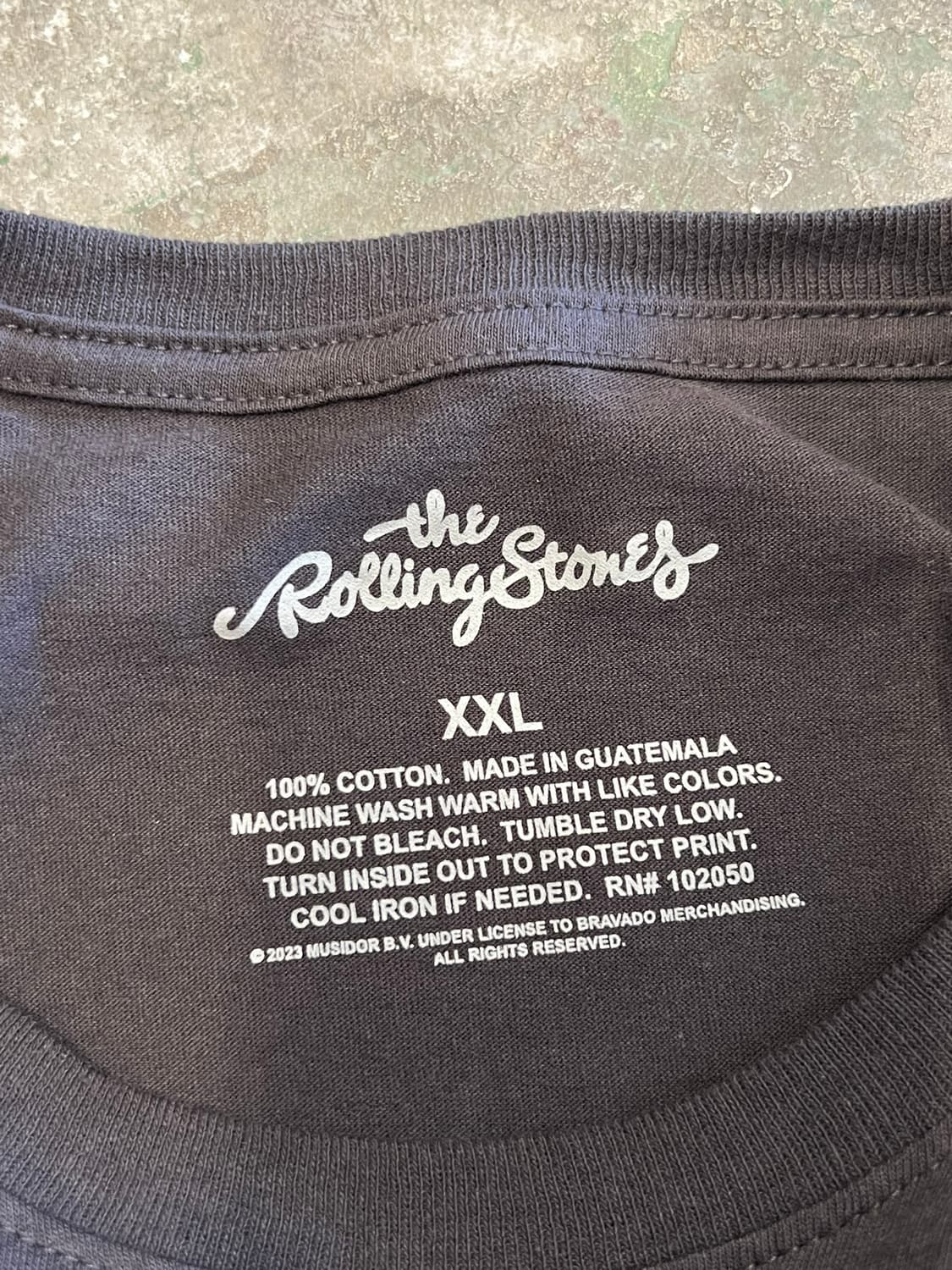 [XXL] 롤링스톤즈 1978 투어 오마주 레퍼런스 빈티지 반팔 티셔츠 상품이미지9
